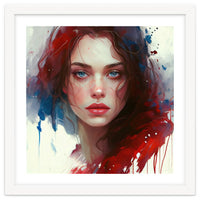 Modern Fairy Tale Blue Eyed Portrait