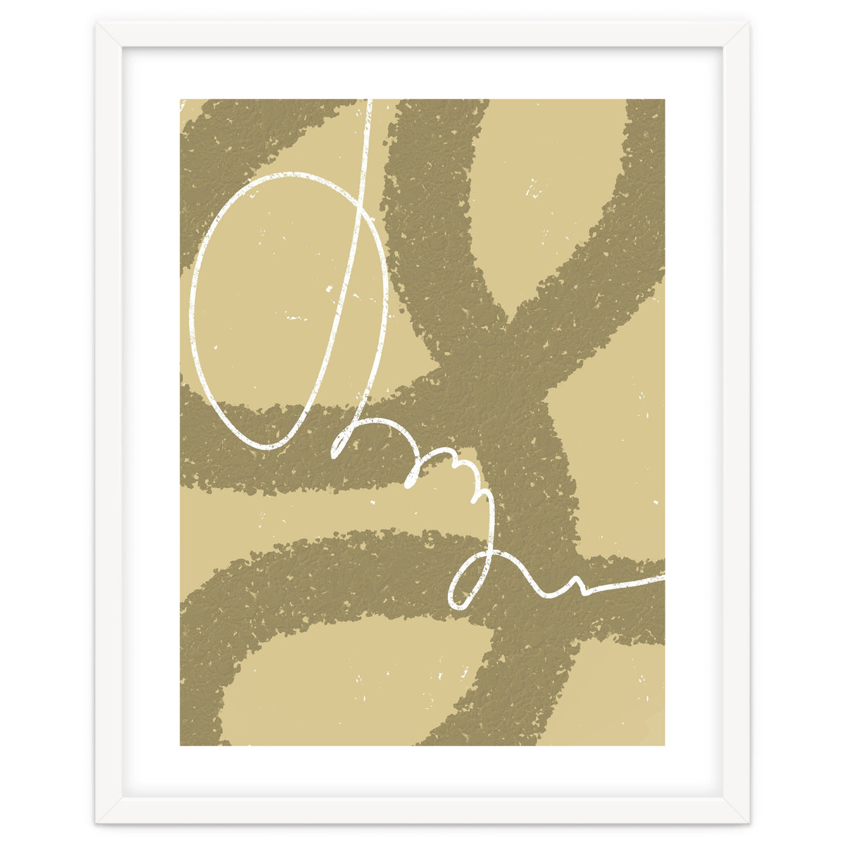 Dance of Lines on Sand Dunes