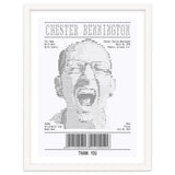 Receipt Art Chester Bennington thumbnail