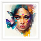 Holi Glow Hindu Portrait thumbnail