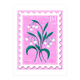 Berkshire Summer Snowflake Postage Stamp (Print Only) thumbnail