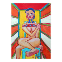 Mujer En La Silla 6 (Print Only)