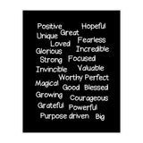 Positive affirmations (Print Only) thumbnail