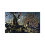 Frans Snyders / 'Concert of Birds', 1661, Flemish School, Oil on canvas, 203 cm x 334 cm, P07160. (Print Only) thumbnail
