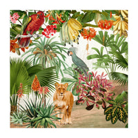 Vintage Tropical Jungle Paradise (Print Only)