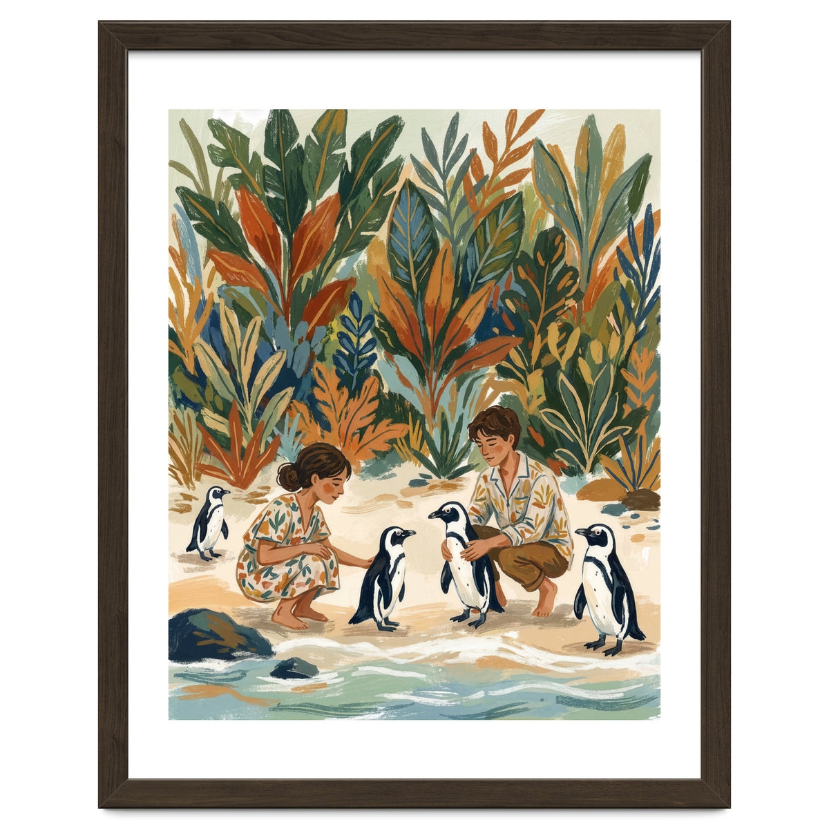 Wildlife Beach Gathering