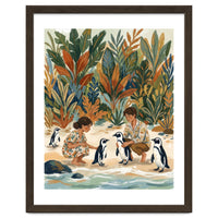 Wildlife Beach Gathering