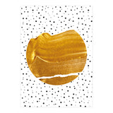 Stay Gold | Abstract Geometric Painting | Polka Dots Quirky Eclectic | Modern Boho Luxe (Print Only) thumbnail
