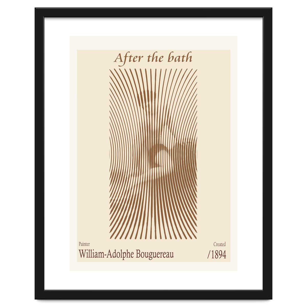 After The Bath – William Adolphe Bouguereau (1875)