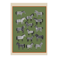 Striped Horses (Print Only)