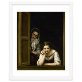 Bartolome Esteban Murillo:Two Women at a Window, c.1655/1660. National Gallery of Art Washington DC. thumbnail