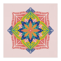 Colorful abstract mandala (Print Only)