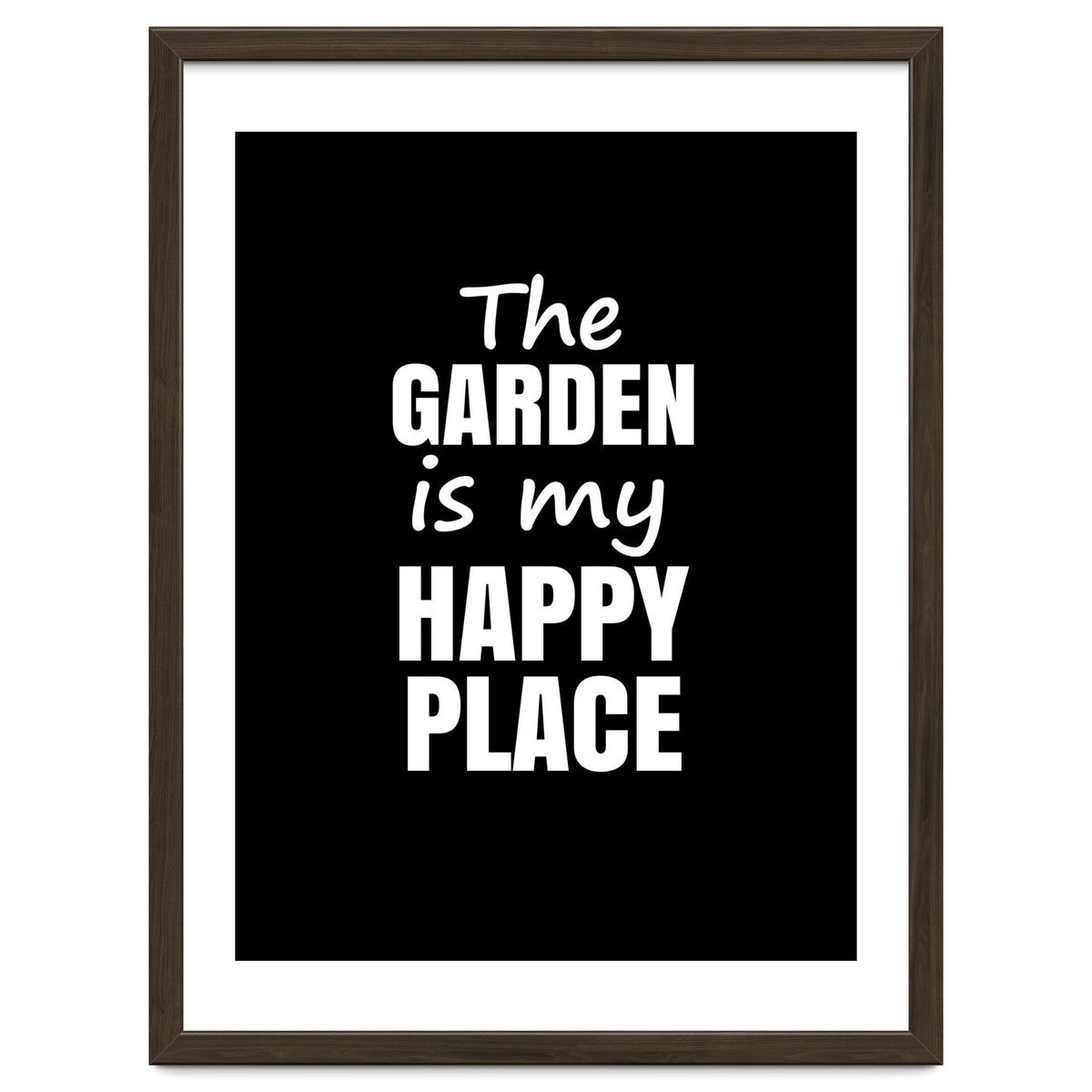 The Garden Is My Happy Place Fy