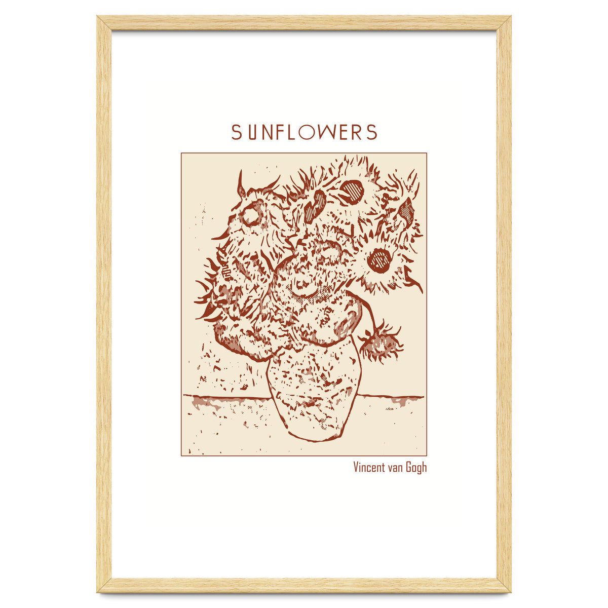 Sunflowers – Vincent Van Gogh