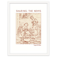 Sharing The News – Eugene De Blaas