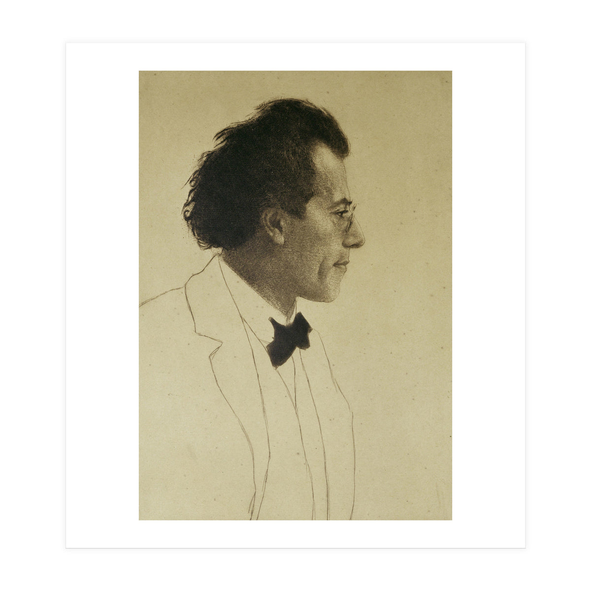 gustav mahler. (Print Only)