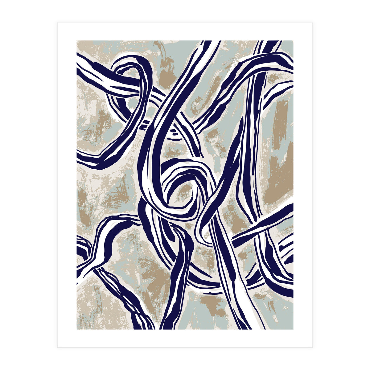 Follow the lines Abstract knots (Print Only)