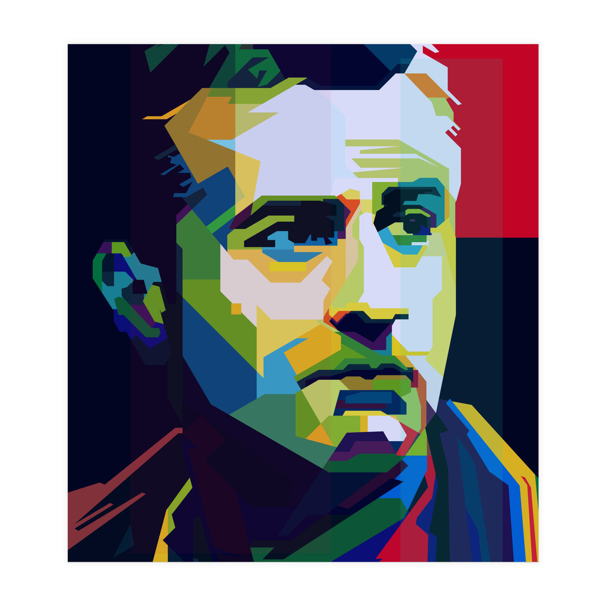 Robert De Niro Hollywood Movies Pop Art WPAP (Print Only)