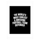 Football Team Defender (Print Only) thumbnail