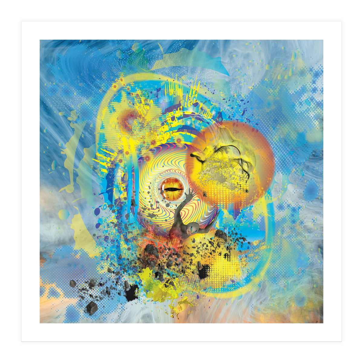 Alien Extraterrestrial Galaxy (Print Only)