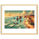 Vintage Australia, Great Ocean Road Poster thumbnail