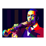 John Coltrane Jazz Musician Pop Art WPAP (Print Only) thumbnail