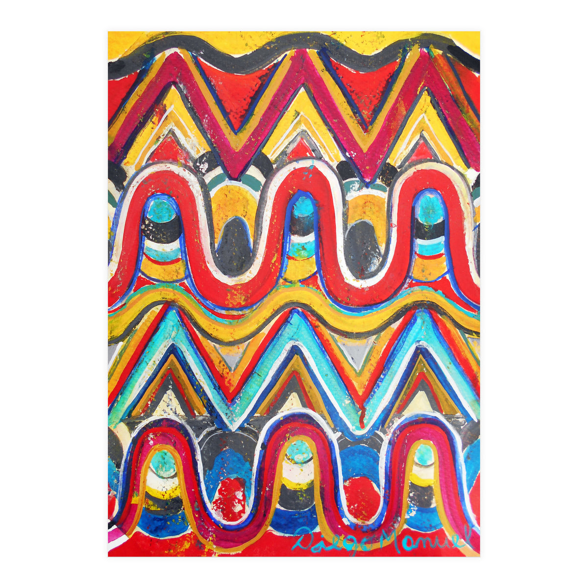 Abstracto Pop 2024 13 (Print Only)