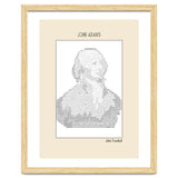 John Adams – John Trumbull (ascii Art) thumbnail