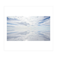 Infinite Horizon: Mirror Reflections on the Salt Flats (Print Only)