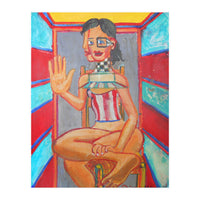 Mujer En La Silla 3 (Print Only)