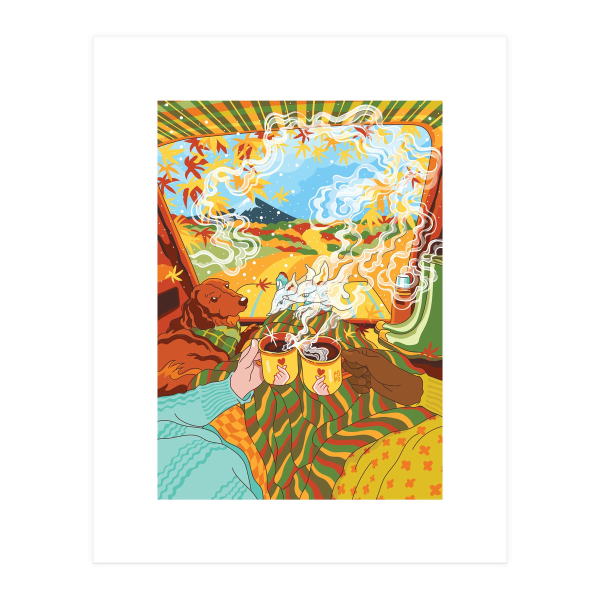 A Foxy Trip (Print Only)