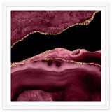 Burgundy & Gold Agate Texture 13 thumbnail