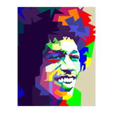 Jimi Hendrix Rock And Blues Music Pop Art (Print Only) thumbnail