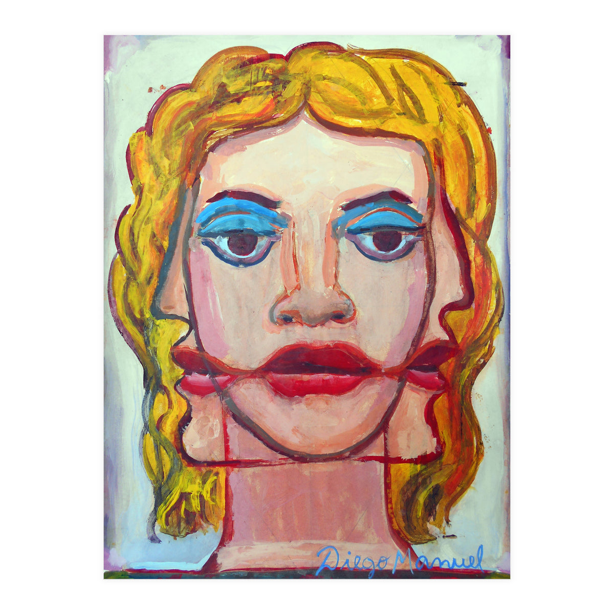 Cabeza De Mujer 5 (Print Only)