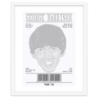 Receipt Art George Harrison