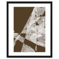 Abstract White Scratch