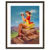 Pinup Sexy Binoculars Girl thumbnail