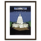 Washington, White House at Night thumbnail