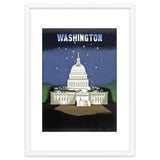 Washington, White House at Night thumbnail