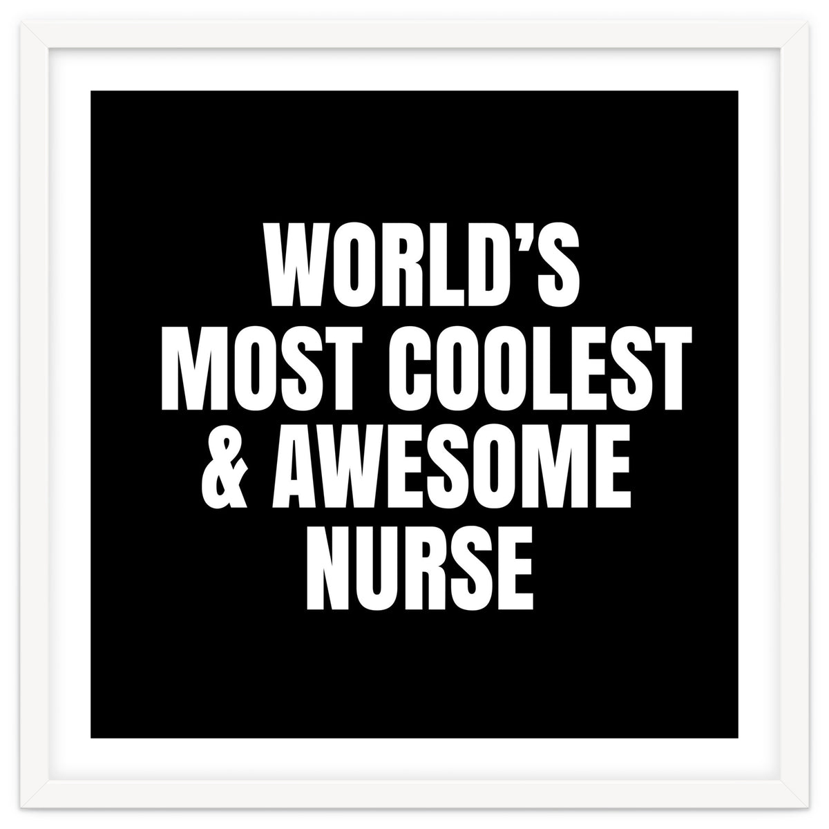 World's most coolest and awesome nurse