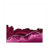 Burgundy & Silver Agate Texture 16  (Print Only) thumbnail