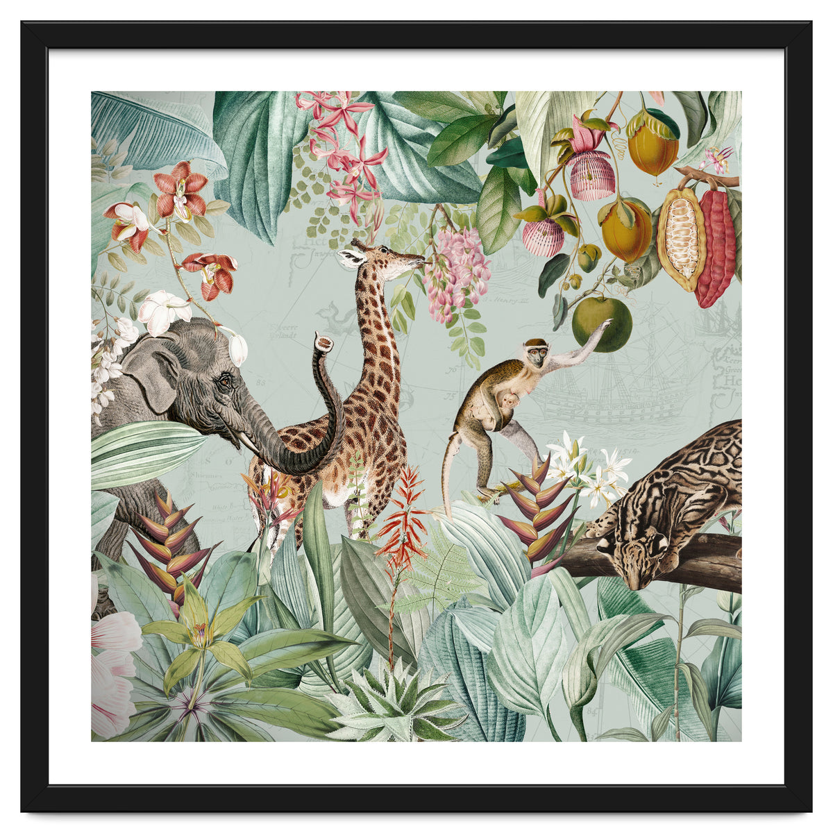 African Tropical Jungle Safari