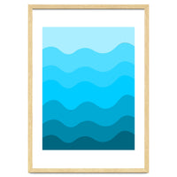 Blue gradient design