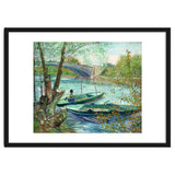 Vincent Van Gogh / 'Fishing in Spring, the Pont de Clichy ', 1887, Oil on canvas, 49 x 58 cm. thumbnail