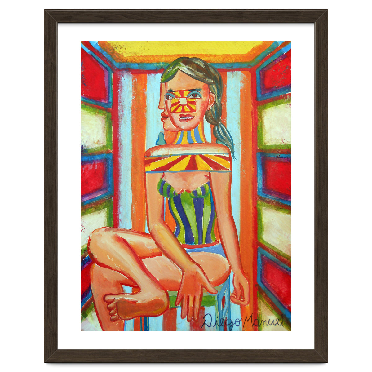 Mujer En La Silla 10