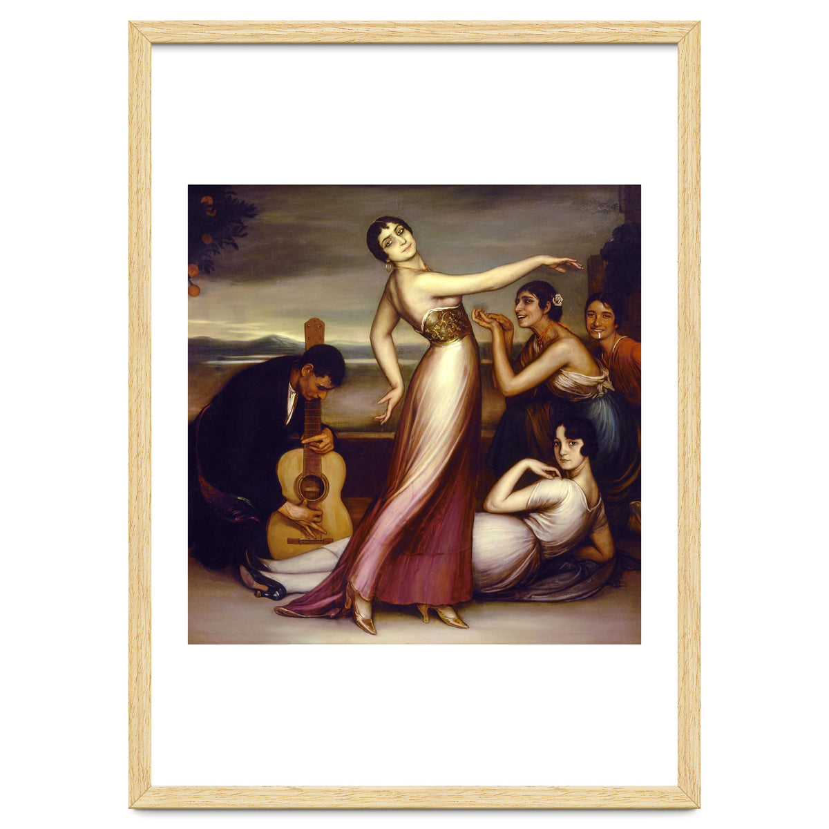 An Allegory of Happiness - 1917 - oil on canvas - 161x157 cm.