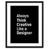 Always Think Creative Like A Designer thumbnail