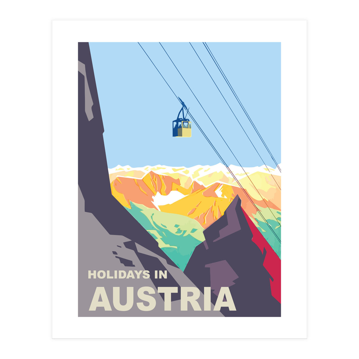 Holidays In Austria (Print Only)