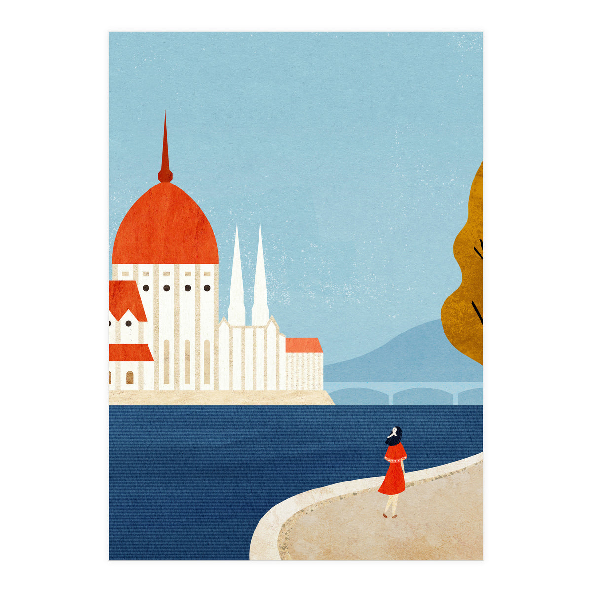 Autumn In Budapest (Print Only)