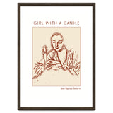 Girl With A Candle – Jean Baptiste Santerre thumbnail